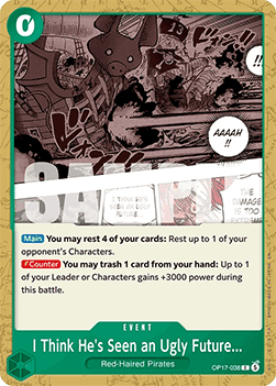 I Think He's Seen an Ugly Future... (OP17-038) - The World’s Strongest Warriors (Common) [OP17-038] - Cards Beyond