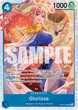 Gloriosa (OP17-046) (V.1) - The World’s Strongest Warriors (Super Rare) [OP17-046] - Cards Beyond