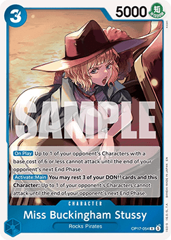 Miss Buckingham Stussy (OP17-054) (V.1)