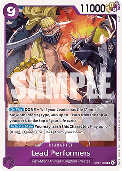 Lead Performers (OP17-061) (V.1)