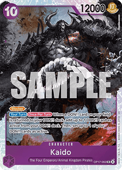 Kaido (OP17-062) (V.1) - The World’s Strongest Warriors (Super Rare) [OP17-062] - Cards Beyond