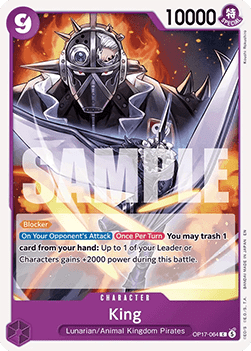 King (OP17-064) - The World’s Strongest Warriors (Common) [OP17-064] - Cards Beyond