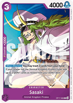 Sasaki (OP17-068) - The World’s Strongest Warriors (Common) [OP17-068] - Cards Beyond