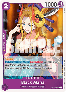 Black Maria (OP17-072) - The World’s Strongest Warriors (Common) [OP17-072] - Cards Beyond