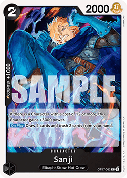 Sanji (OP17-082) - The World’s Strongest Warriors (Common) [OP17-082] - Cards Beyond