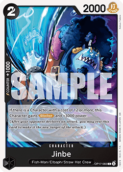 Jinbe (OP17-083) - The World’s Strongest Warriors (Common) [OP17-083] - Cards Beyond