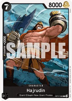 Hajrudin (OP17-088) (V.1) - The World’s Strongest Warriors (Common) [OP17-088] - Cards Beyond