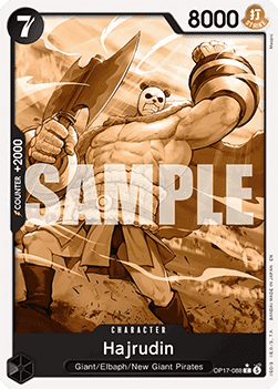 Hajrudin (OP17-088) (V.2) - The World’s Strongest Warriors (Alternate Art) [OP17-088] - Cards Beyond
