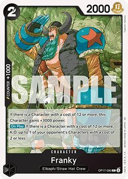 Franky (OP17-090) - The World’s Strongest Warriors (Common) [OP17-090] - Cards Beyond