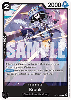 Brook (OP17-091) - The World’s Strongest Warriors (Common) [OP17-091] - Cards Beyond