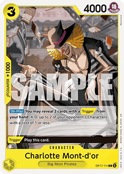 Charlotte Mont-d'or (OP17-111) - The World’s Strongest Warriors (Common) [OP17-111] - Cards Beyond