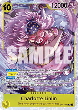 Charlotte Linlin (OP17-112) (V.1) - The World’s Strongest Warriors (Super Rare) [OP17-112] - Cards Beyond