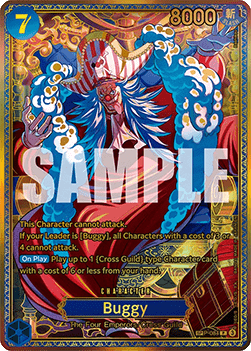 Buggy (P-084) - The World’s Strongest Warriors (Special Rare) [OP17-P-084] - Cards Beyond