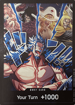 Don!! (OP17 Rocks Pirates) (V.1) - The World’s Strongest Warriors (DON!!) - Cards Beyond