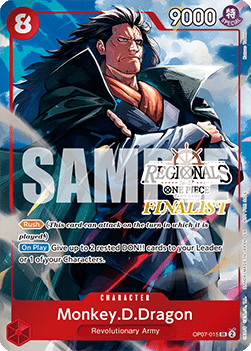 Monkey.D.Dragon (OP07-015) (V.2) - Special Tournament Promos (Super Rare) [STP-OP07-015] - Cards Beyond
