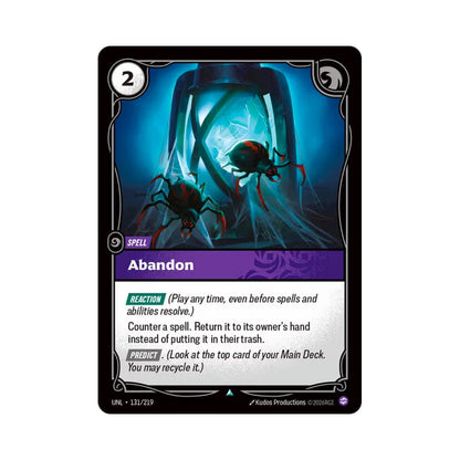Abandon (UNL - 131) - Cards Beyond
