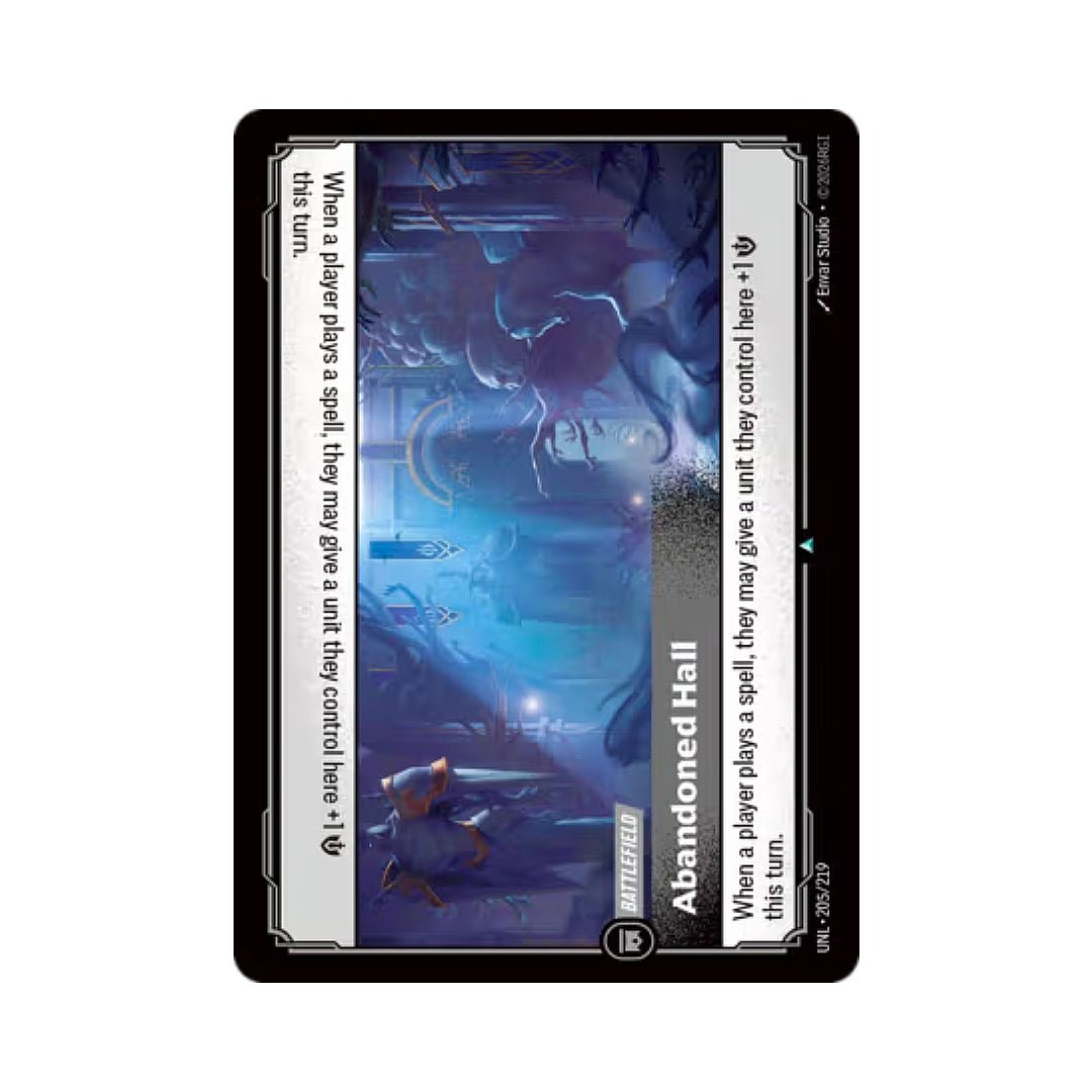 Abandoned Hall (UNL - 205) - Cards Beyond