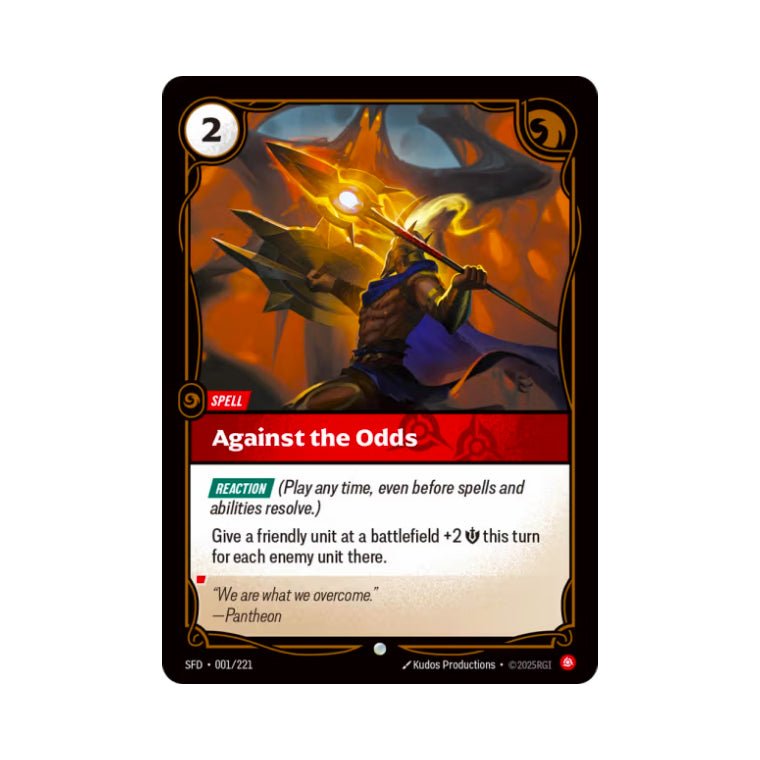 Against the Odds (SFD - 001) - Cards Beyond