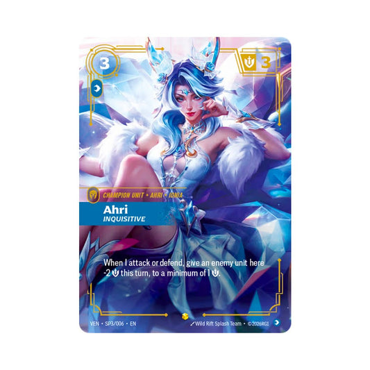 Ahri - Inquisitive (VEN-SP3) - Cards Beyond