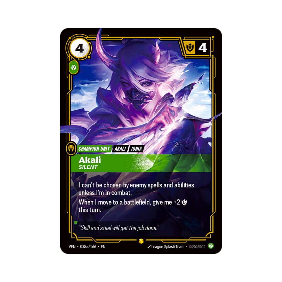 Akali - Silent (VEN-038a)