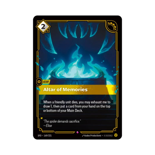 Altar of Memories (SFD - 169) - Cards Beyond