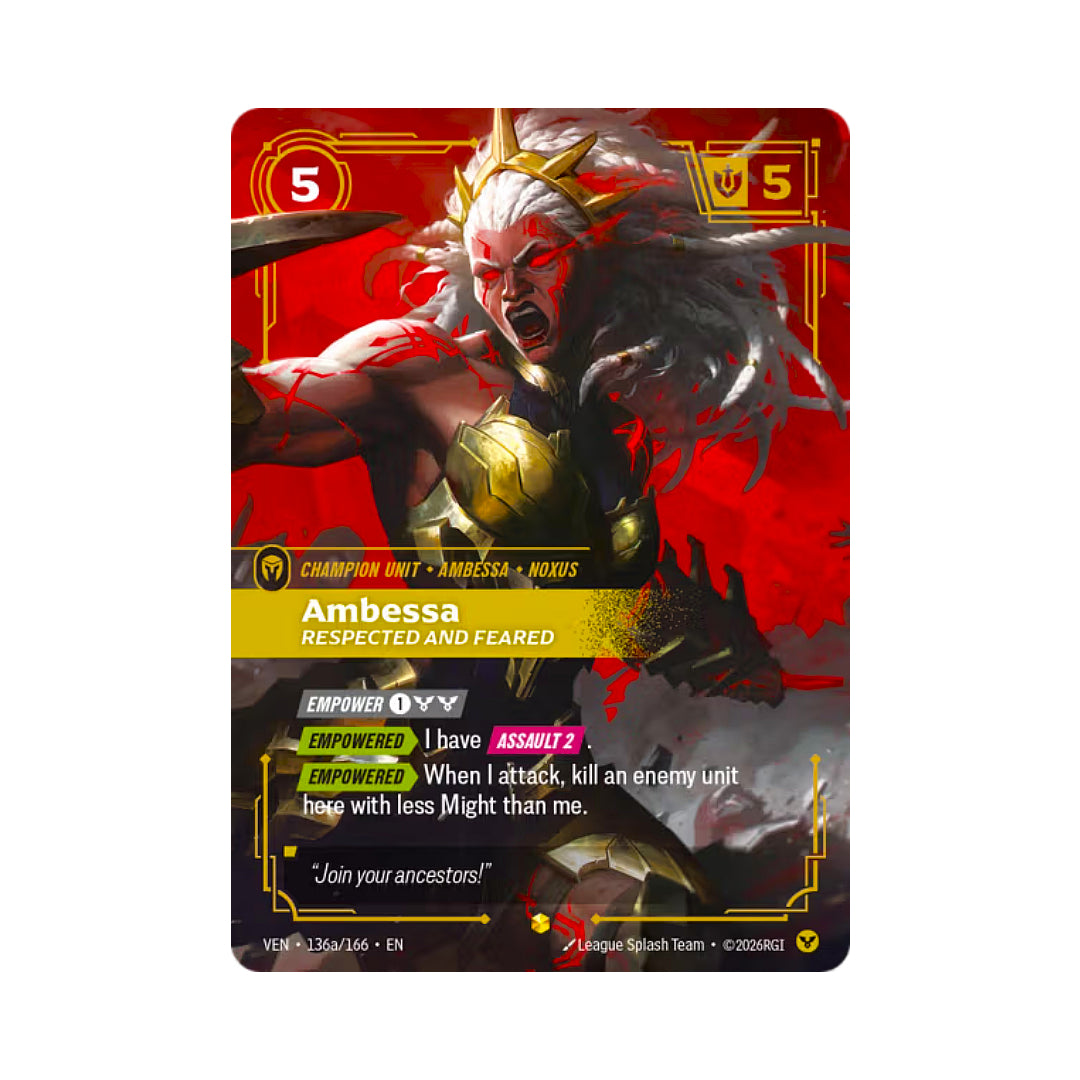 Ambessa - Respected and Feared (VEN-136a)