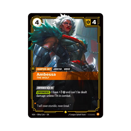 Ambessa - The Wolf (VEN-084a) - Cards Beyond