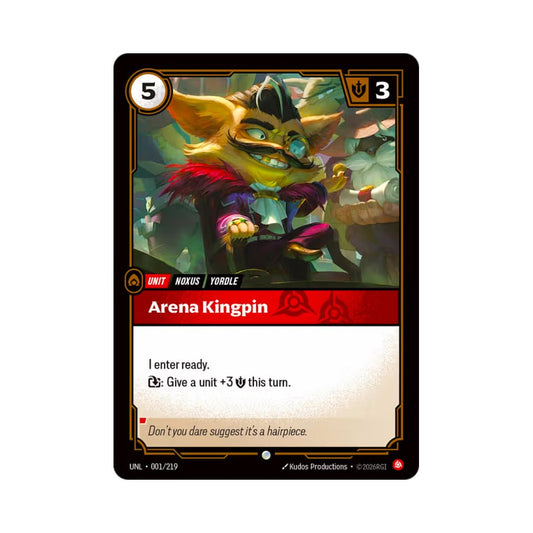 Arena Kingpin (UNL - 001) - Cards Beyond