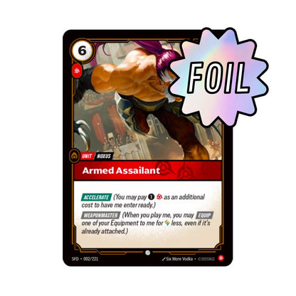 Armed Assailant (SFD - 002) - Cards Beyond