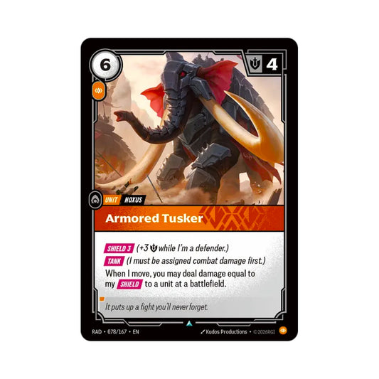 Armored Tusker (RAD-078)