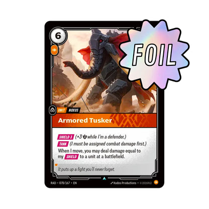 Armored Tusker (RAD-078)