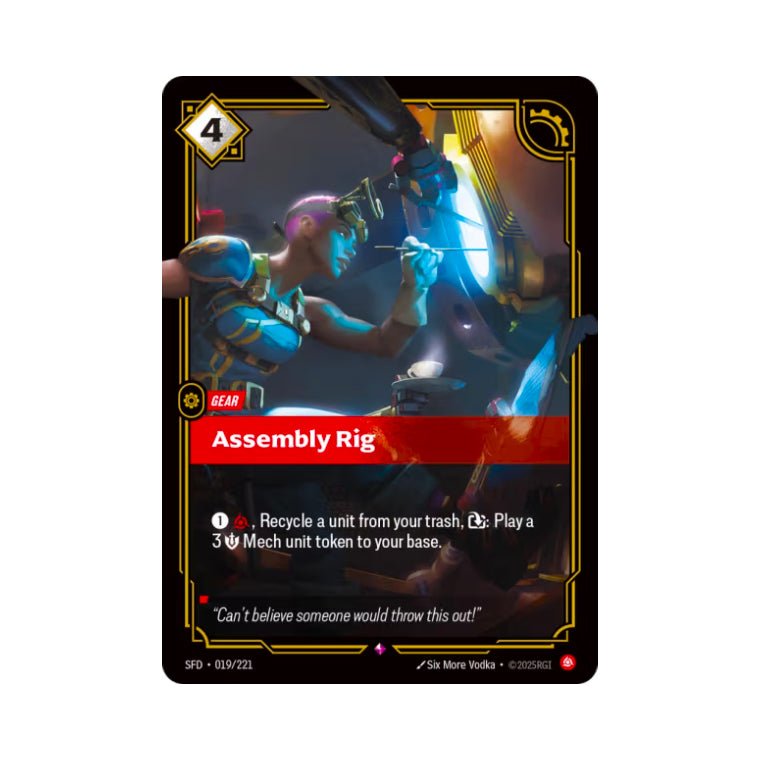 Riftbound | Assembly Rig (SFD-019) – Cards Beyond