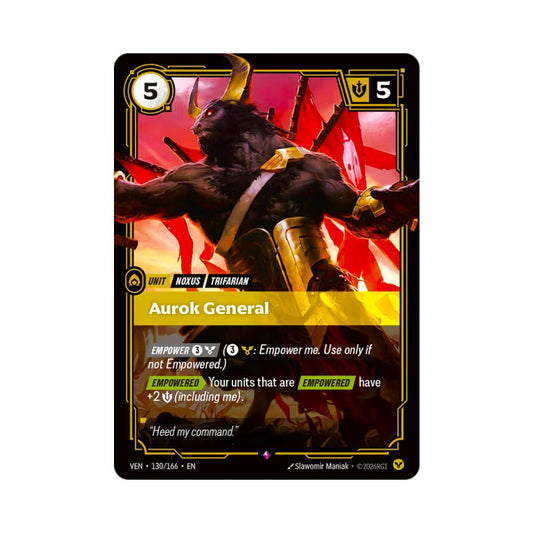 Aurok General (VEN-130) - Cards Beyond