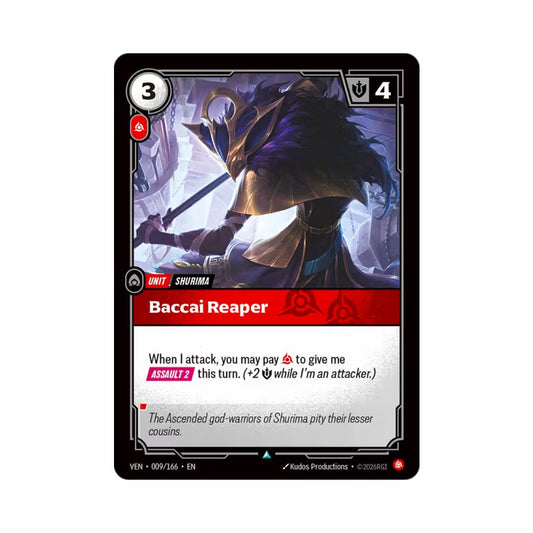 Baccai Reaper (VEN-009) - Cards Beyond