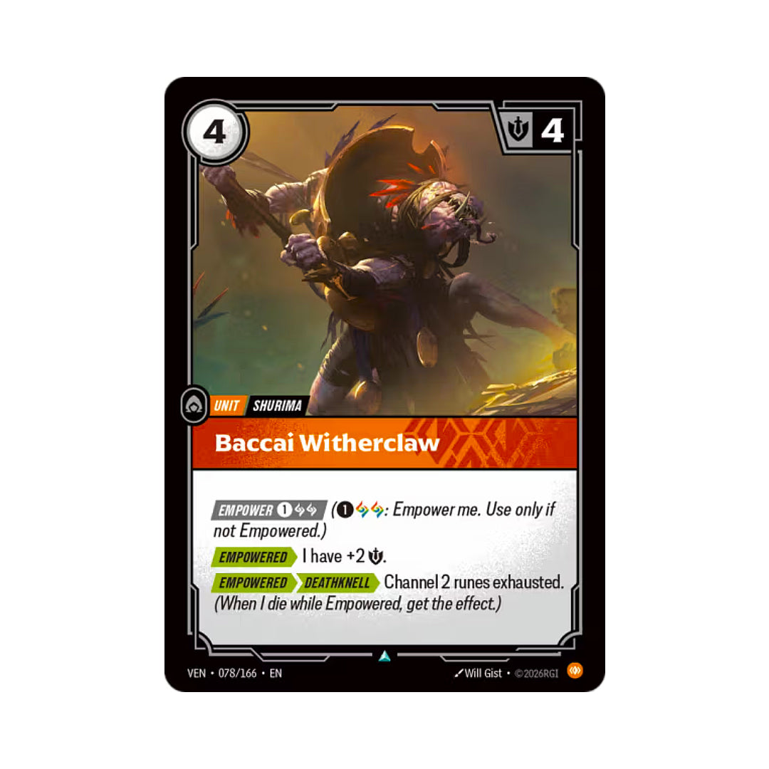 Baccai Witherclaw (VEN-078)