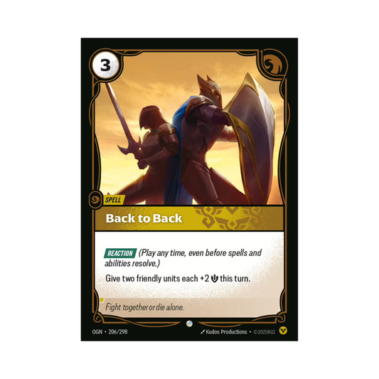 Back to Back (OGN-206)