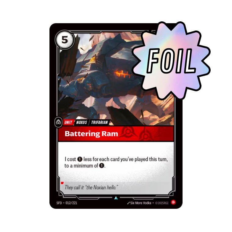 Battering Ram (SFD - 012) - Cards Beyond