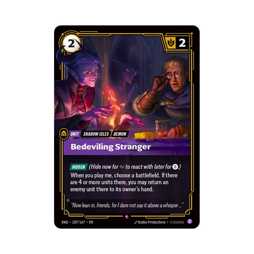 Bedeviling Stranger (RAD-107) - Cards Beyond