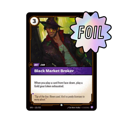 Black Market Broker (SFD - 121) - Cards Beyond