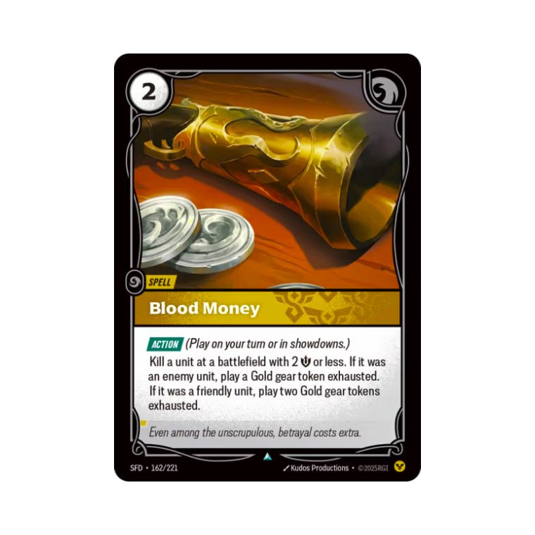 Blood Money (SFD - 162) - Cards Beyond