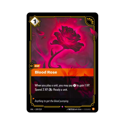 Blood Rose (UNL - 109) - Cards Beyond