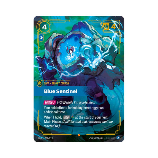 Blue Sentinel (UNL - 087) - Cards Beyond