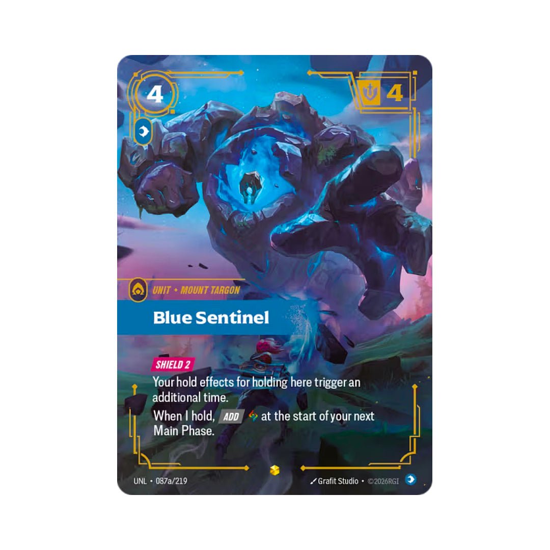 Blue Sentinel (UNL - 087a) - Cards Beyond