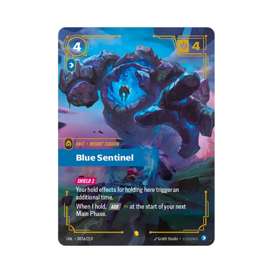 Blue Sentinel (UNL - 087a) - Cards Beyond