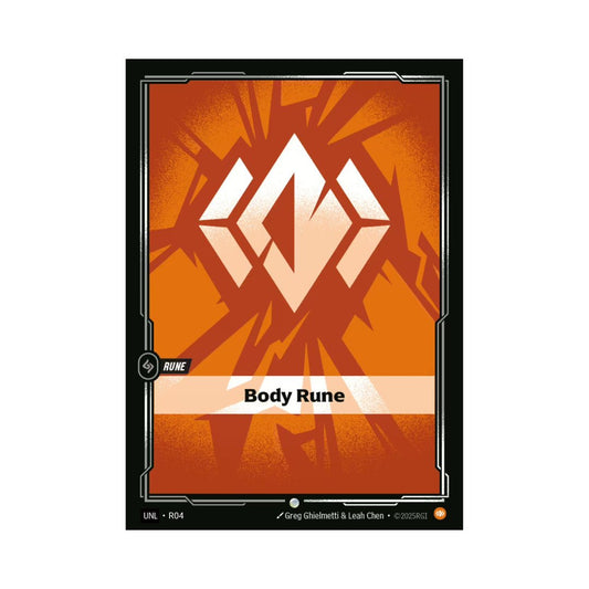 Body Rune (UNL - R04) - Cards Beyond