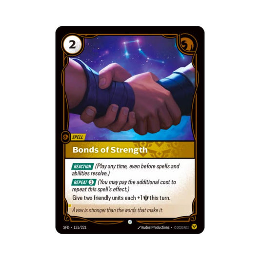 Bonds of Strength (SFD - 151) - Cards Beyond