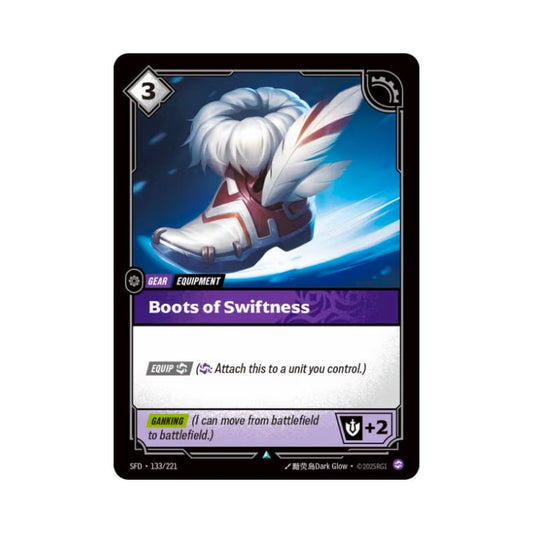Boots of Swiftness (SFD - 133) - Cards Beyond