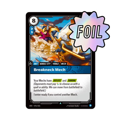 Breakneck Mech (SFD - 071) - Cards Beyond