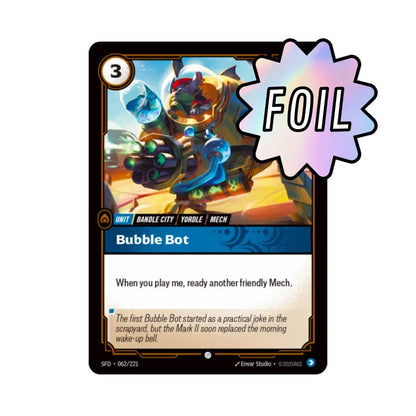 Bubble Bot (SFD - 062) - Cards Beyond