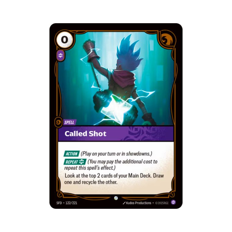 Called Shot (SFD - 122) - Cards Beyond